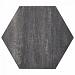 Soft Comfort Zeskant 60x60x4cm Grijs/Zwart