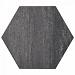 Soft Comfort Zeskant 60x60x4cm Grijs/Zwart