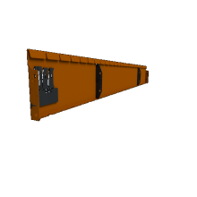 Flexline corten hoogte 24 cm - lengte 216 cm - incl. grondnagels