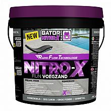 Gator Nitro X fijn Donkergrijs voegmortel 12,5 kg