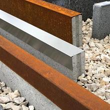 Eccoborder Betotop corten 200cm - t.b.v. opsluitband 6x20x100 cm