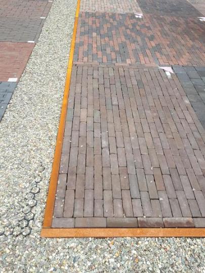 Eccoborder Betotop corten 200cm - t.b.v. opsluitband 5x15x100 cm