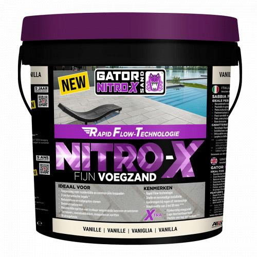 Gator Nitro X fijn Vanille voegmortel 12,5 kg